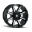 Picture of Mayhem 8104 Arsenal 20x9 - 8x165-1 BP - 0mm Offset - 130-8mm Hub Black-Machined Face Wheel