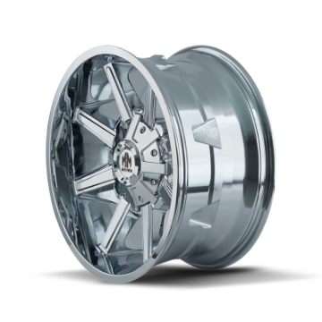 Picture of Mayhem 8104 Arsenal 22x12 - 8x180 BP - -44mm Offset - 124-1mm Hub Chrome Wheel