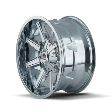 Picture of Mayhem 8104 Arsenal 17x9 - 5x127 BP - -12mm Offset - 87mm Hub Chrome Wheel