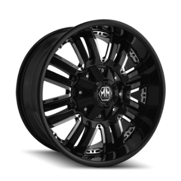 Picture of Mayhem 8070 Assault 18x9 - 5x114-3 BP - 18mm Offset - 87mm Hub Black Wheel