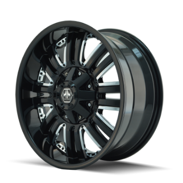Picture of Mayhem 8070 Assault 18x9 - 5x114-3 BP - 18mm Offset - 87mm Hub Black Wheel
