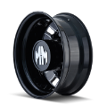 Picture of Mayhem 8180 BigRig 22x8-25 - 10x285-75 BP - 169mm Offset - 220-1mm Hub Rear Blk-Milled Spokes Wheel