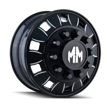 Picture of Mayhem 8180 BigRig 22x8-25 - 10x285-75 BP - 169mm Offset - 220-1mm Hub Inner Black Wheel