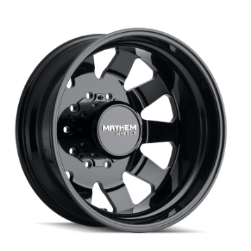 Picture of Mayhem 8181 Challenger Dually 22x8-25 - 10x285 BP - 169mm Offset - 220-1mm Hub Full Black Wheel