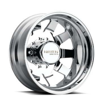 Picture of Mayhem 8181 Challenger Dually 22x8-25 - 10x225 BP - 169mm Offset - 170-1mm Hub Polished Wheel