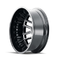 Picture of Mayhem 8107D Cogent Dually 20x8-25 - 8x200 BP - -192mm Offset - 142mm Hub Blk w- Milled Spokes Wheel