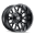 Picture of Mayhem 8107 Cogent 22x10 - 5x127 BP - -19mm Offset - 87-1mm Hub Black w- Milled Spokes Wheel