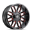 Picture of Mayhem 8107 Cogent 22x10 - 8x165-1 BP - -19mm Offset - 130-8mm Hub Black w- Prism Red Wheel