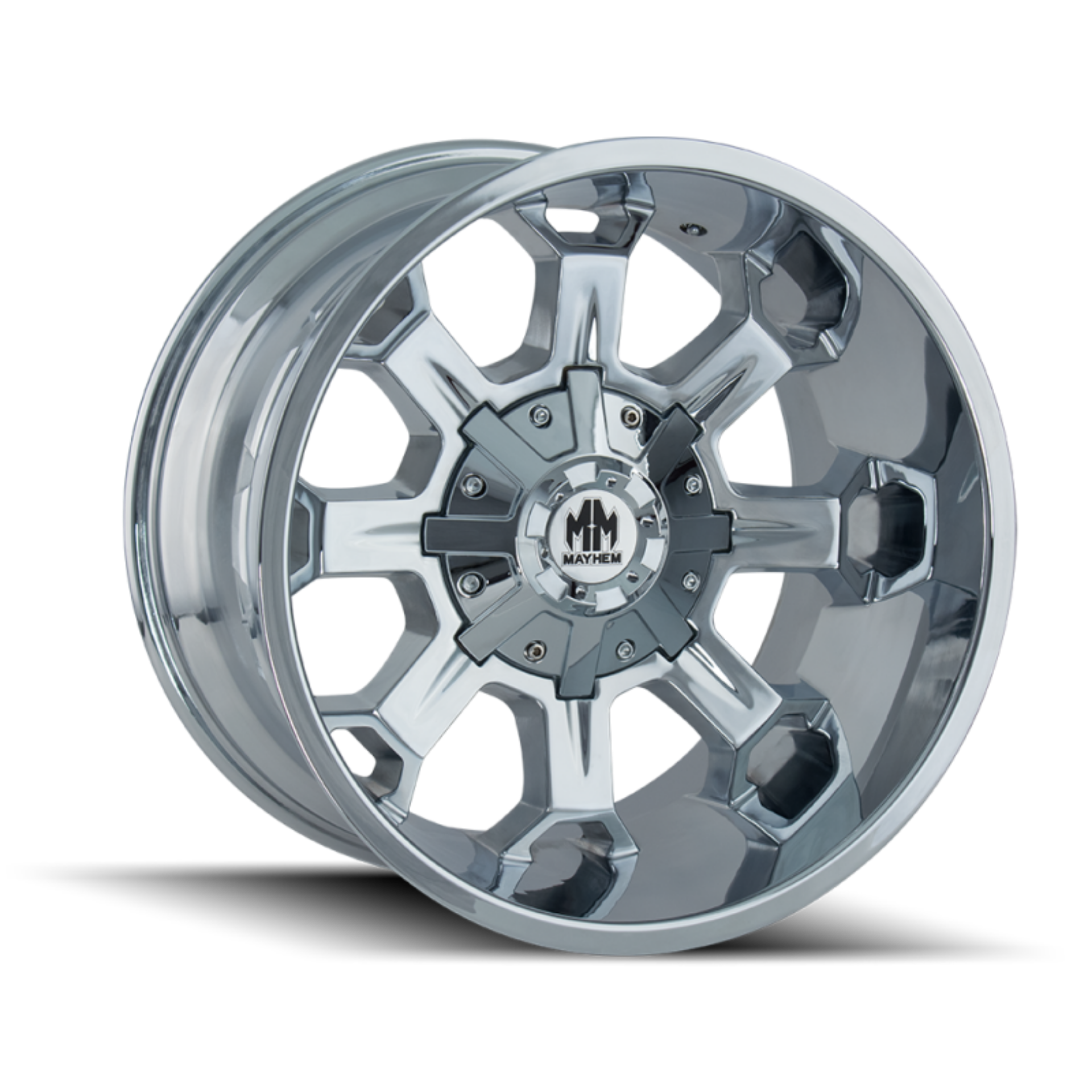 Picture of Mayhem 8105 Combat 18x9 - 6x135 BP - -12mm Offset - 106mm Hub Chrome Wheel
