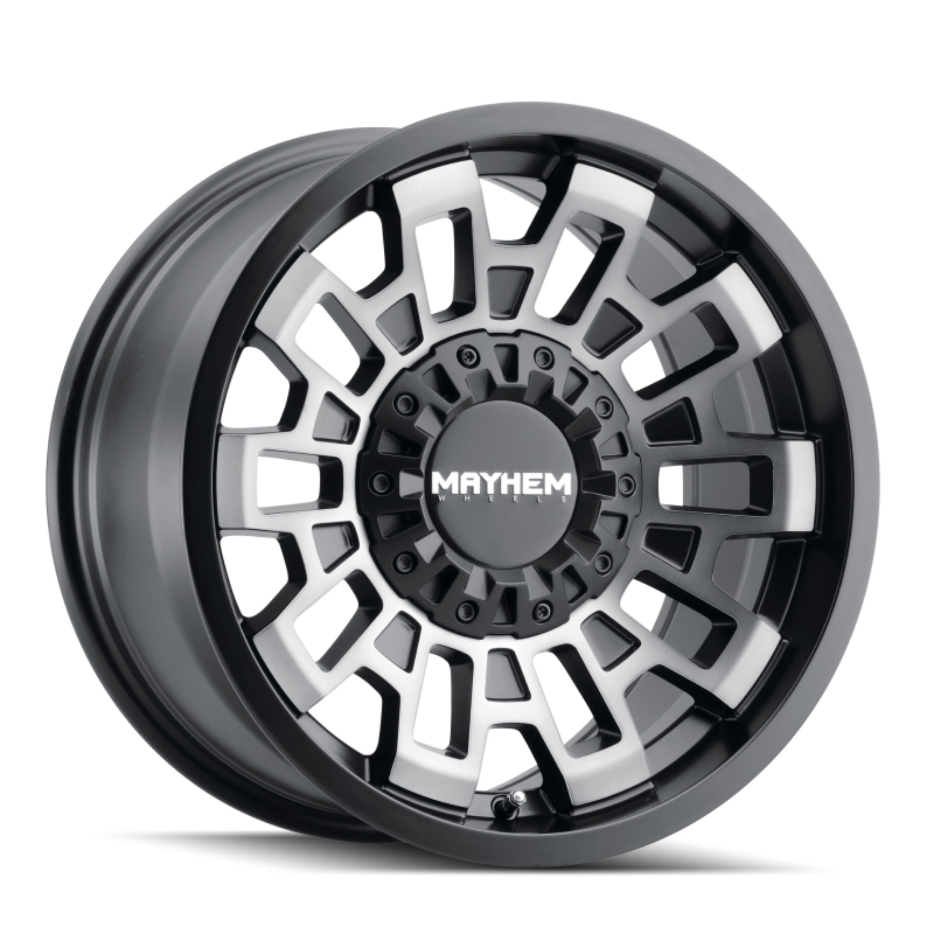 Picture of Mayhem 8113 Cortex 20x9 - 8x170 BP - 0mm Offset - 125-2mm Hub Matte Black w- Dark Tint Wheel