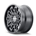 Picture of Mayhem 8113 Cortex 20x9 - 6x135 BP - 0mm Offset - 106mm Hub Matte Black Wheel