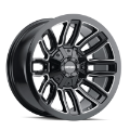 Picture of Mayhem 8108 Decoy 20x10 - 8x165-1 BP - -19mm Offset - 130-8mm Hub Black w- Milled Spokes Wheel