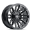 Picture of Mayhem 8108 Decoy 20x9 - 6x135 BP - 11mm Offset - 106mm Hub Black w- Milled Spokes Wheel