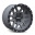 Picture of Mayhem 8304 Delta 17x9 - 5x127 BP - -12mm Offset - 78-1mm Hub Matte Gunmetal w-Matte Black Lip Wheel