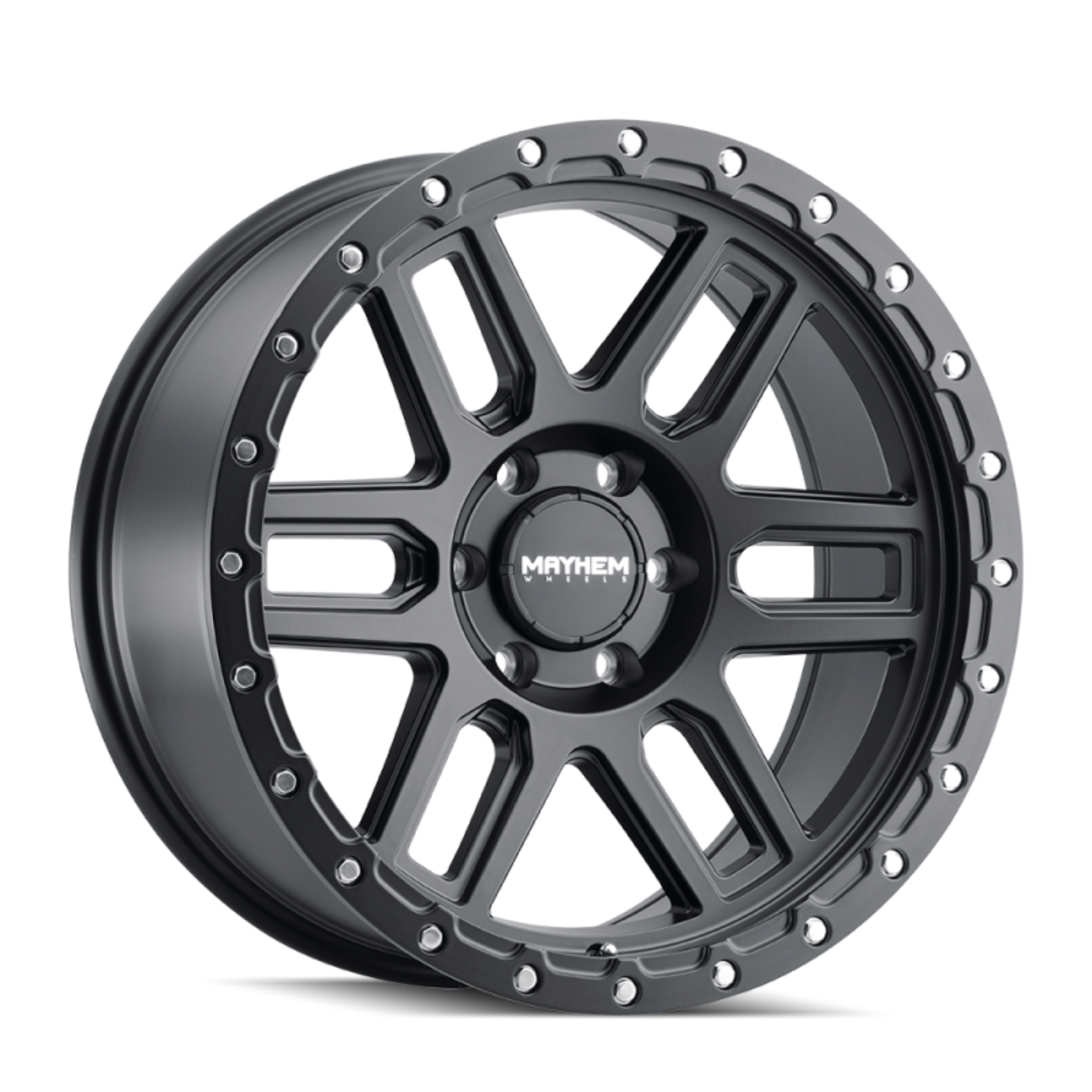 Picture of Mayhem 8304 Delta 20x9 - 5x139-7 BP - 0mm Offset - 108-1mm Hub Matte Black Wheel