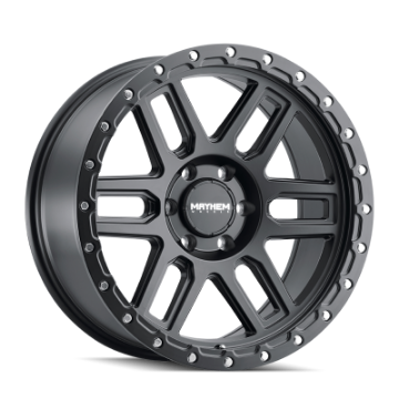 Picture of Mayhem 8304 Delta 20x9 - 5x127 BP - 0mm Offset - 78-1mm Hub Matte Black Wheel