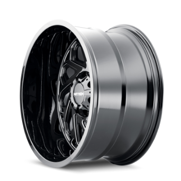 Picture of Mayhem 8112 Essex 20x9 - 8x170 BP - 0mm Offset - 125-2mm Hub Black w- Milled Spokes Wheel