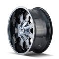 Picture of Mayhem 8103 Fierce 20x9 - 5x139-7 BP - 0mm Offset - 110mm Hub Chrome Wheel