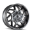 Picture of Mayhem 8106 Hatchet 20x10 - 6x135 BP - -24mm Offset - 106mm Hub Gloss Gunmetal w- Black Wheel