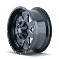 Picture of Mayhem 8040 Tank 18x9 - 5x114-3 BP - 10mm Offset - 87mm Hub Black w- Milled Spokes Wheel