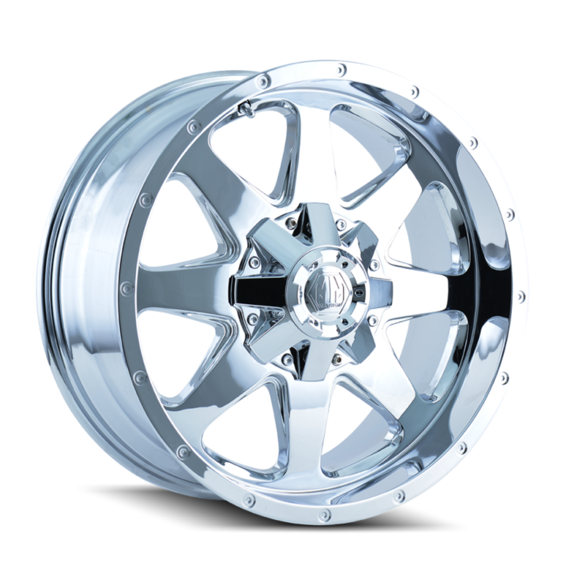 Picture of Mayhem 8040 Tank 18x9 - 5x114-3 BP - 10mm Offset - 87mm Hub Chrome Wheel