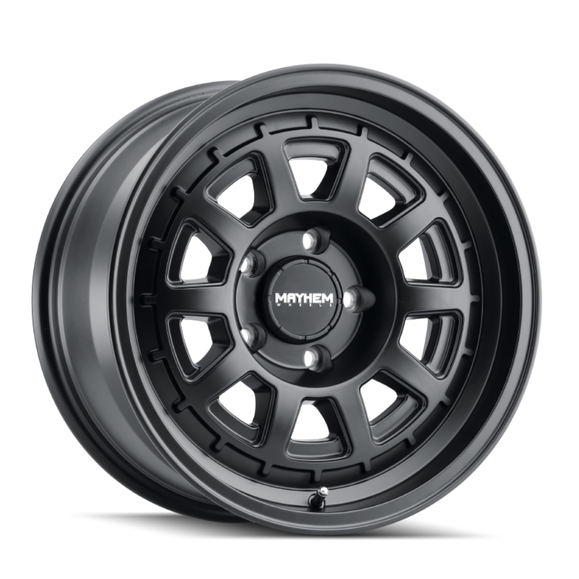 Picture of Mayhem 8303 Voyager 17x8 - 5x100 BP - 38mm Offset - 56-1mm Hub Matte Black Wheel
