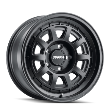 Picture of Mayhem 8303 Voyager 18x9 - 8x180 BP - 0mm Offset - 124-1mm Hub Matte Black Wheel