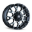 Picture of Mayhem 8015 Warrior 20x10 - 8x165-1 BP - -25mm Offset - 130-8mm Hub Black-Machined Face Wheel