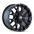 Picture of Mayhem 8015 Warrior 22x12 - 8x165-1 BP - -44mm Offset - 130-8mm Hub Matte Black Wheel