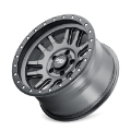 Picture of Dirty Life 9309 Canyon Pro 17x9-5x127 BP--12mm Offset-71-5mm Hub Satin Graphite Wheel - Beadlock