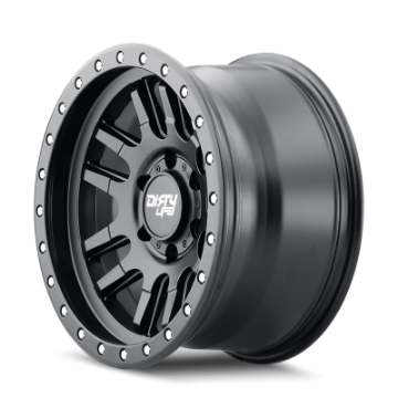 Picture of Dirty Life 9309 Canyon Pro 17x9-6x139-7 BP-0mm Offset-106mm Hub Matte Black Wheel - Beadlock
