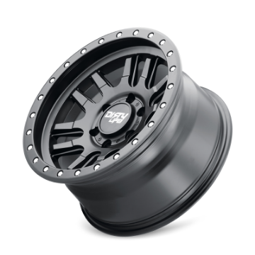 Picture of Dirty Life 9309 Canyon Pro 17x9-6x139-7 BP-0mm Offset-106mm Hub Matte Black Wheel - Beadlock