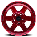 Picture of Dirty Life 9315 Compound 17x9 - 5x139-7 BP - -12mm Offset - 108mm Hub Crimson Candy Red Wheel