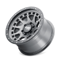 Picture of Dirty Life 9311 Enigma Pro 17x9-5x127 BP--38mm Offset-71-5mm Hub Satin Graphite Wheel - Beadlock