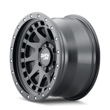 Picture of Dirty Life 9311 Enigma Pro 17x9-8x170 BP--12mm Offset-130-8mm Hub Matte Black Wheel - Beadlock