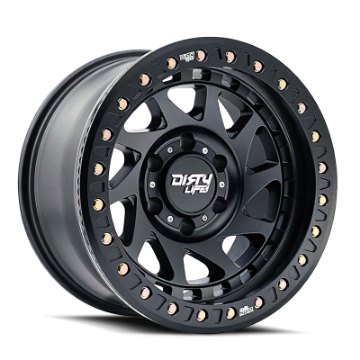 Picture of Dirty Life 9313 Enigma Race 17x9 - 6x135 BP - -12mm Offset - 87-1mm Hub Matte Black Wheel