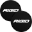 Picture of Rigid Industries 360-Series 6in Light Covers - Black Pair