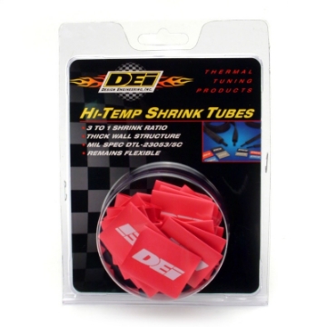 Picture of DEI Hi-Temp Shrink Tube 18mm x 1-5in - Red