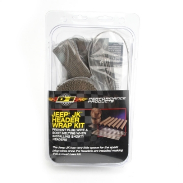 Picture of DEI Exhaust Wrap Kit - Header Wrap - Jeep JK - 2007-2011 - Titanium