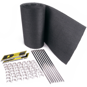 Picture of DEI Exhaust Wrap Kit - 4 and 6 Cylinder - Speed Sleeves - Black