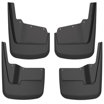 Picture of Husky Liners 20-23 GMC Sierra 2500-3500 HD Excl- Dually Front & Rear Mud Guards - Black