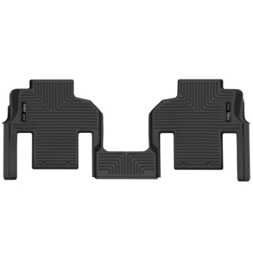 Picture of Husky Liners 2022 Jeep Wagoneer w-2nd Row Bucket Seats X-Act Contour Floor Liners 2nd Seat - Blk