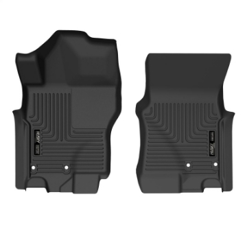 Picture of Husky Liners 2022 Nissan Frontier CC Front Floor Liners - Black