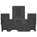 Picture of Husky Liners 2022 Jeep Grand Wagoneer WeatherBeater 2nd Seat Black Floor Liners