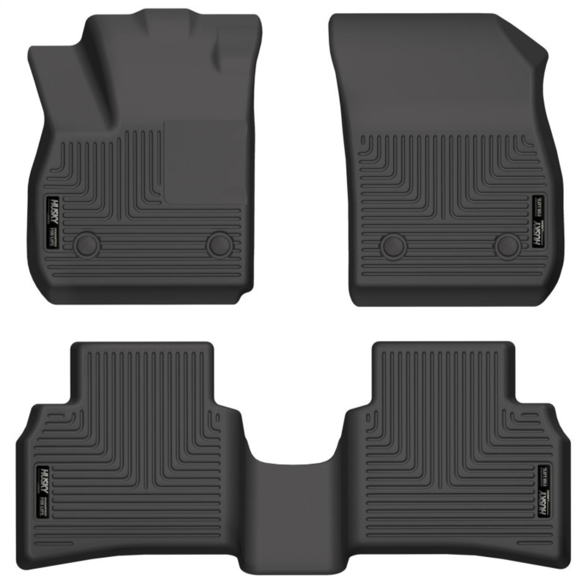 Picture of Husky Liners 21-22 Buick Envision Weatherbeater Black Front & 2nd Seat Floor Liners