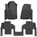 Picture of Husky Liners 2022 Jeep Wagoneer 2nd Row Bucket Weatherbeater Black Front & 2nd Seat Floor Liners