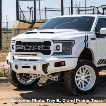 Picture of Go Rhino 18-20 Ford F-150 BR6 Front Bumper Replacement - Tex- Black