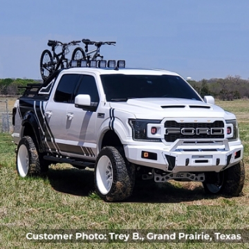 Picture of Go Rhino 18-20 Ford F-150 BR6 Front Bumper Replacement - Tex- Black