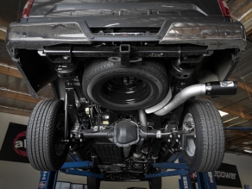 Picture of aFe 2021 Ford F-150 V6-3-0L td Large Bore 409 SS DPF-Back Exhaust System