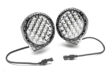 Picture of Rugged Ridge Universal 7in- Round LED Driving Light - Pair